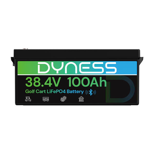 Dyness 36V 100Ah Lithium Golf Cart Battery – Featuring 200A BMS & Real-Time Monitoring