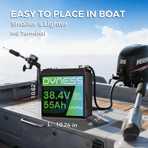 Dynesspower 36V 55Ah Marine Trolling Motor Lithium Battery