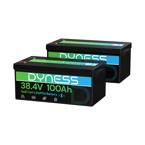 Dyness 36V 100Ah Lithium Golf Cart Battery – Featuring 200A BMS & Real-Time Monitoring