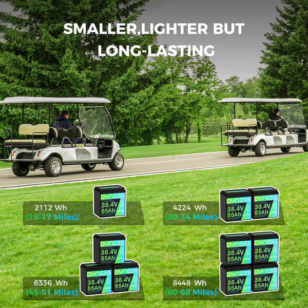 Dynesspower 36V 55Ah Smart Deep Cycle Lithium Battery