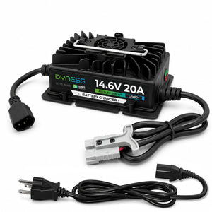 Dynesspower 14.6V 20A IP65 Waterproof LiFePO4 Charger