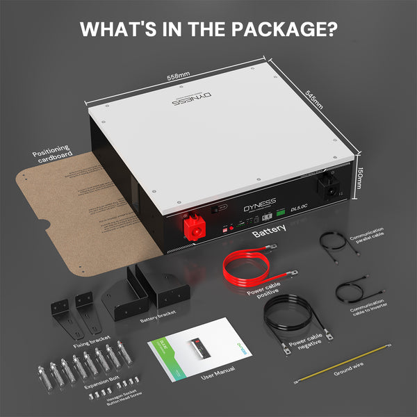Dyness DL5.0C 5.12kWh LiFePO4 Home Energy Storage Battery（副本）