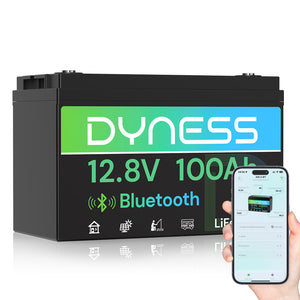 Dynesspower  12V 100Ah Lithium Battery with Bluetooth