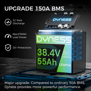 Dynesspower 36V 55Ah Marine Trolling Motor Lithium Battery