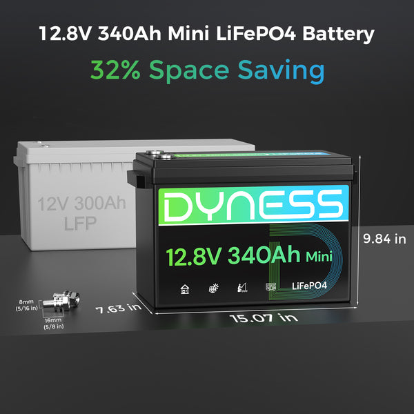 Dyness 12V 340Ah Mini Lithium Battery