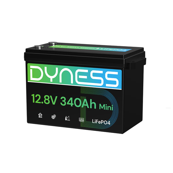 Dyness 12V 340Ah Mini Bluetooth Lithium Battery for RV and Camping