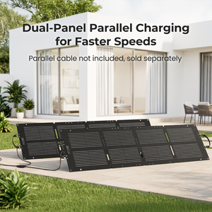 Dynesspower 100W Foldable Solar Panel for Motorhomes & Camping