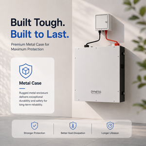 Dynesspower DL5.0C 51.2V 100Ah 5.12kWh LiFePO4 Server Rack Home Energy Storage Battery